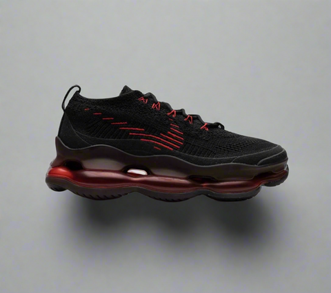 Air Max Scorpion Black and University Red